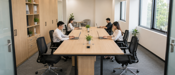 Bố Trí Văn Phòng 30m2: Bài Toán Ngân Sách Cho Chủ Doanh Nghiệp Lần Đầu Setup Văn Phòng